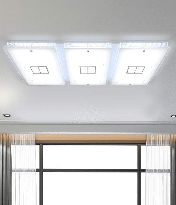 아이리스 150W 국산 거실등 거실전등 (유리)